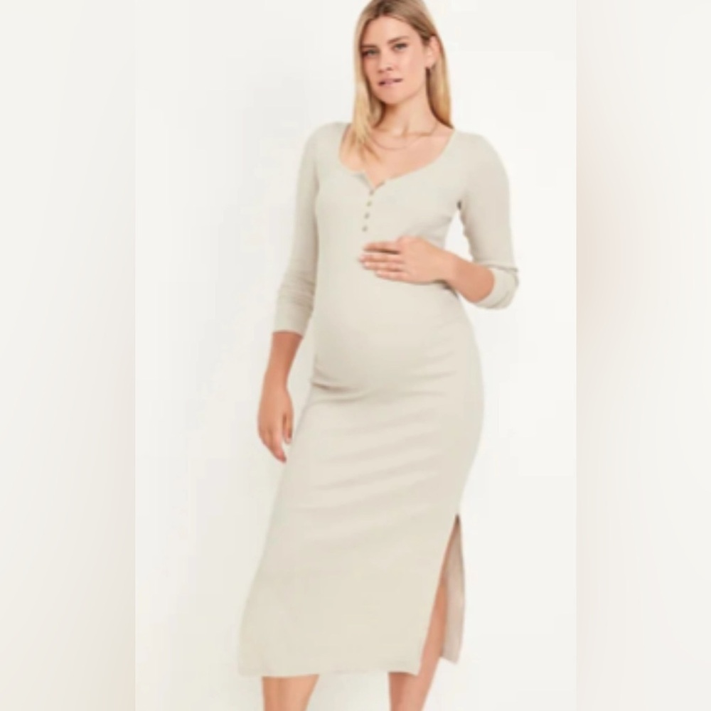 Lou Lou & Company Cream Long Sleeve Dress